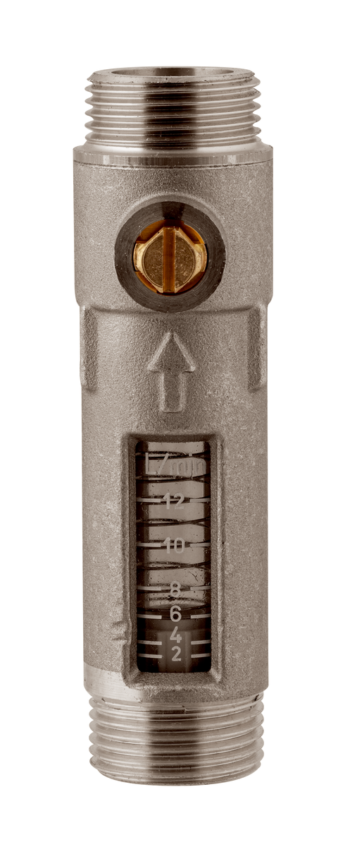 AFRISO Durchflussmesser DFM 15-2M G3/4 AG x G3/4 AG, 2-12 Liter/min SAR 70020 70070