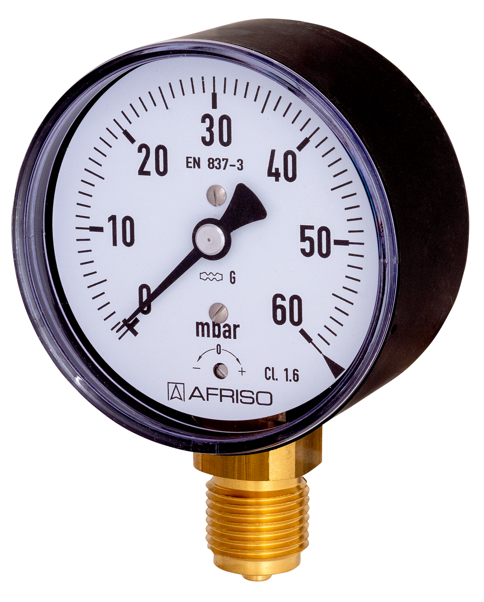 AFRISO Kapselfeder-Standardmanometer KP80 -25/0mbar G1/2B rad Kl.1,6 D201 SAR 4320 4330 4340 4350 4360 4370 4380 4390 4400 4410 4420 4430 4440 4450 4460 4470 4480 4490
