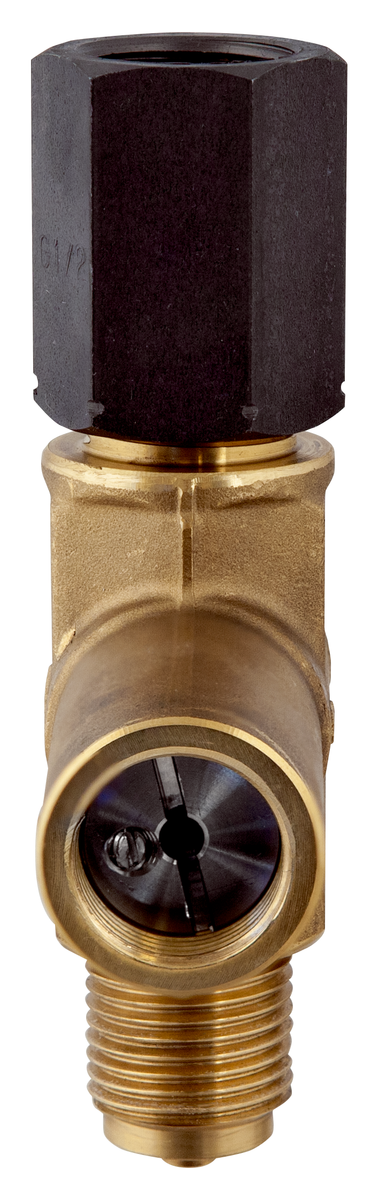 AFRISO Überdruckschutzvorrichtung 0,4-2,5bar, Messing SAS 107250 107260 107270 107280 107290 107300