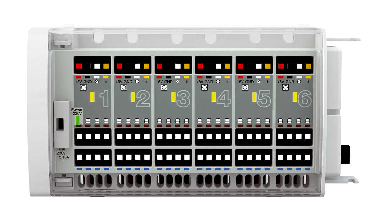AFRISO Reglermodul Draht RM D6 für 6 Regelkreise VOR 8640