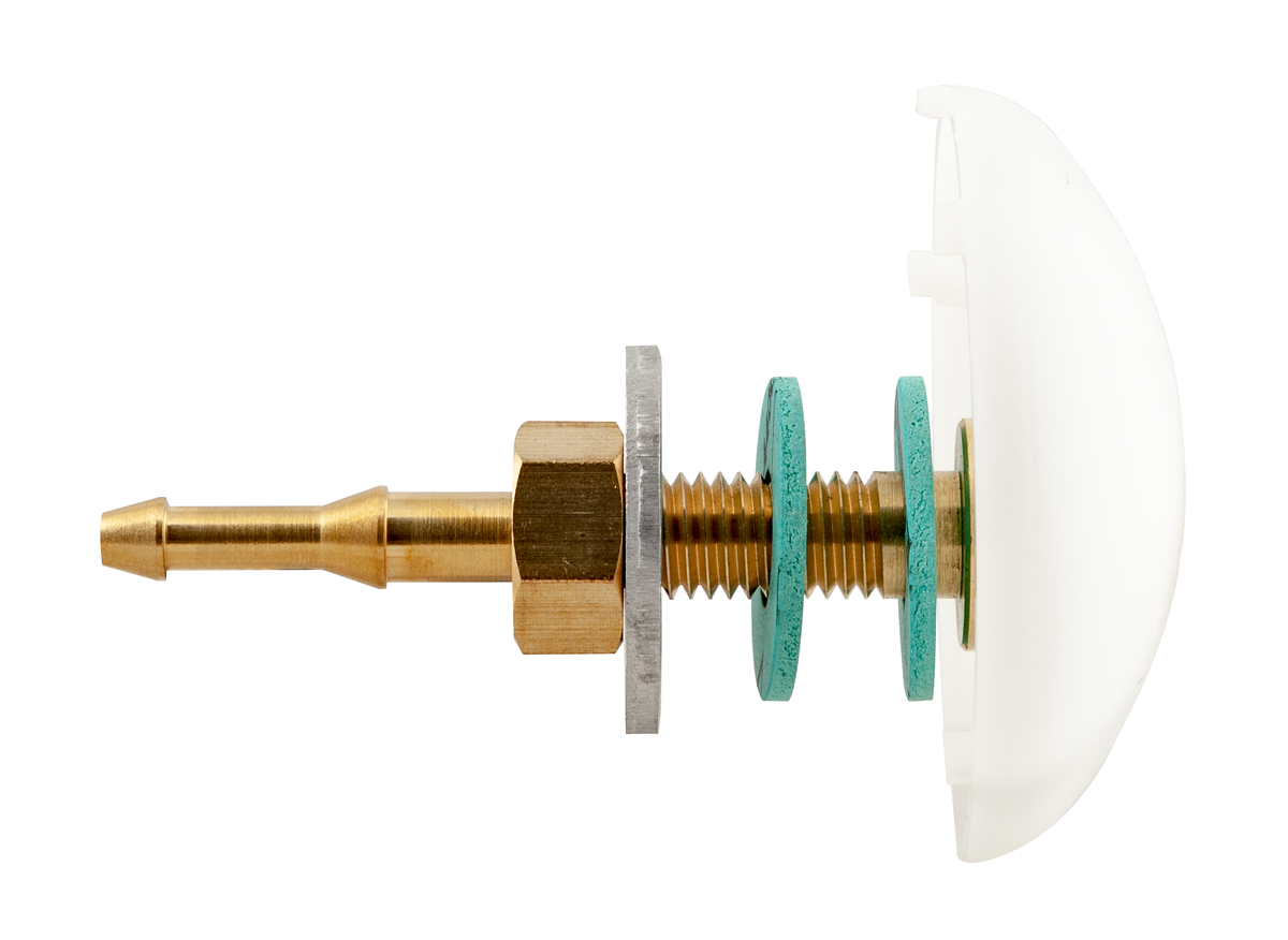 AFRISO Winkelnippel 6 x 4/6mm, kurz mit Abstandshalter VOR 2470