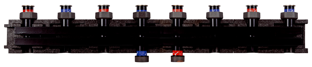 AFRISO Kesselverteiler KSV 125-4 70kW, für Heizungspumpengruppen PrimoTherm VOR 109630 109680