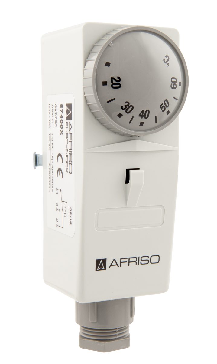 AFRISO Gehäuse-Anlegethermostat GAT/7RC 0/60C SAL 73100 73110