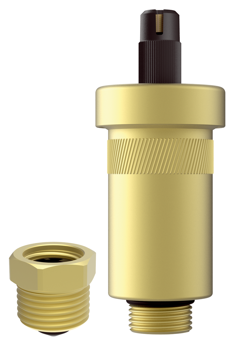 AFRISO Schnellentlüfter 12bar mit Montageventil R 1/2, im Karton VOR 94820