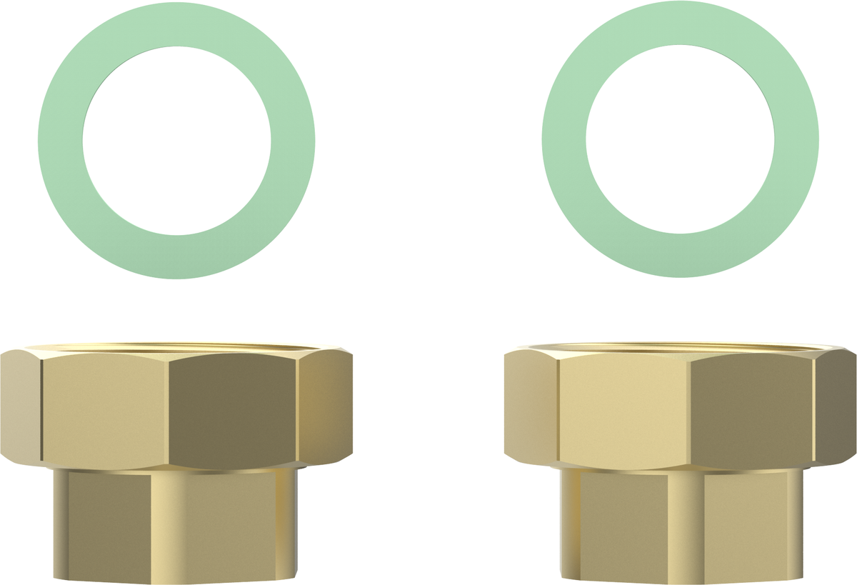 AFRISO PrimoTherm Anschlussset G1 1/2 IG x G1 IG VOR 89940