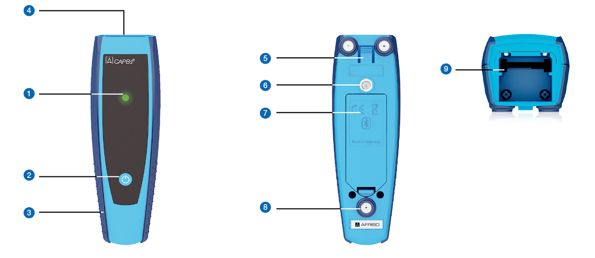 AFRISO CAPBs Griffstück BG 10 ILL 2330