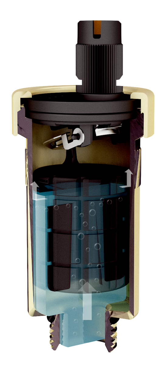 AFRISO Schnellentlüfter 12bar, G3/8 im Karton ILL 94790 94800 94810 94820