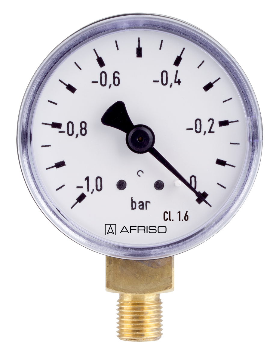 AFRISO Manometer für Pumpenprüfset RF50 PPS -1/0bar G1/8B rad D101 VOR 16120 16130 object_image_58044imagemain_dech