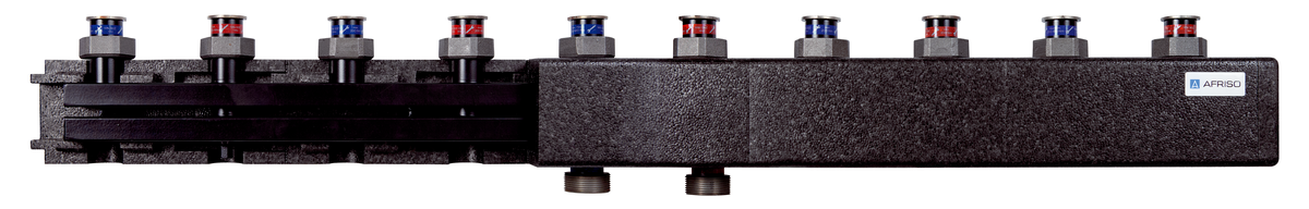 AFRISO Kesselverteiler KSV 125-5 70kW, für Heizungspumpengruppen PrimoTherm VOR 109640 109690