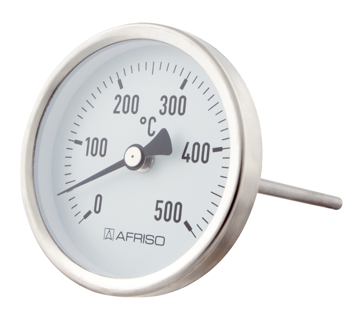 AFRISO Rauchgasthermometer RT 80 0/500C 150mm verstellbarer Konus 8-12mm Kl.2 SAR 87080 87090 87100