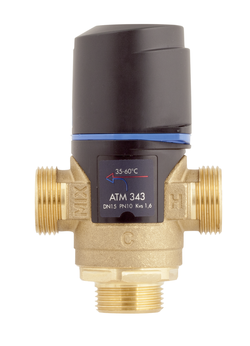 AFRISO Thermisches Mischventil ATM 341 G3/4, 20-43C, Kvs 1,6 m3/h VOR 108430 108440 108450 108460 108480 108490 108500 108510