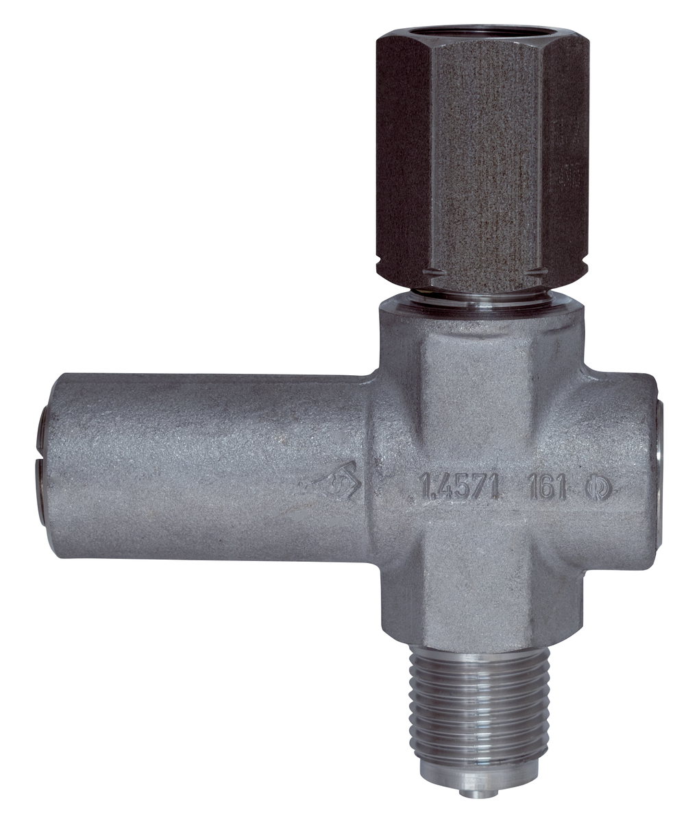 AFRISO Überdruckschutzvorrichtung 0,4-2,5bar, Edelstahl 316Ti RUE 107180 107190 107200 107210 107220 107230