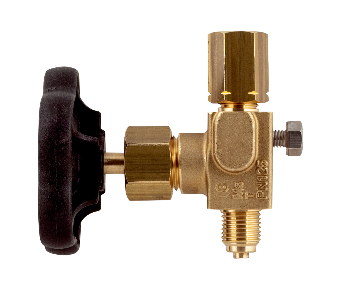 AFRISO Manometer-Absperrventil DIN 16270 Form A, G1/4, Messing, PN125 VOR 107450 object_image_98228imagemain_dech