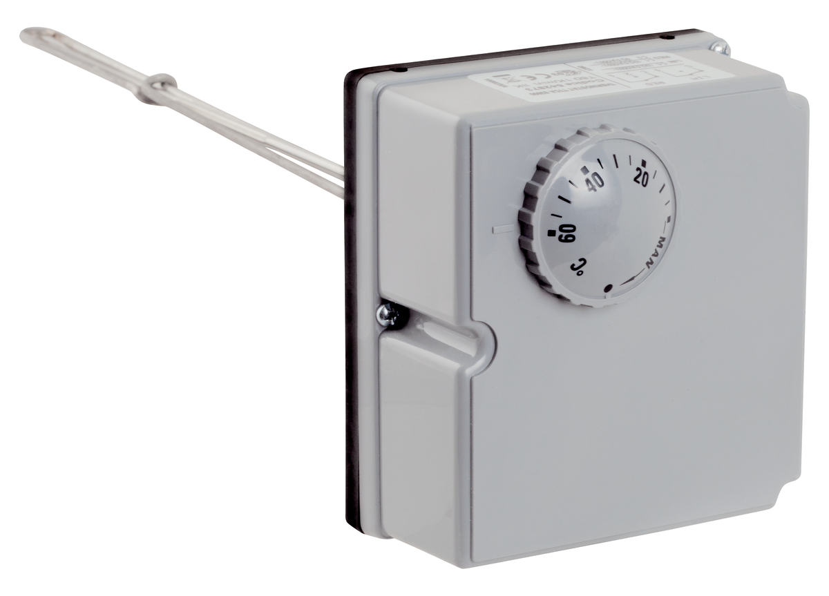 AFRISO Gehäuse-Doppelthermostat GDT-TTCA 0/60C - 30/120C, Schaftlänge: 280mm SAL 73180