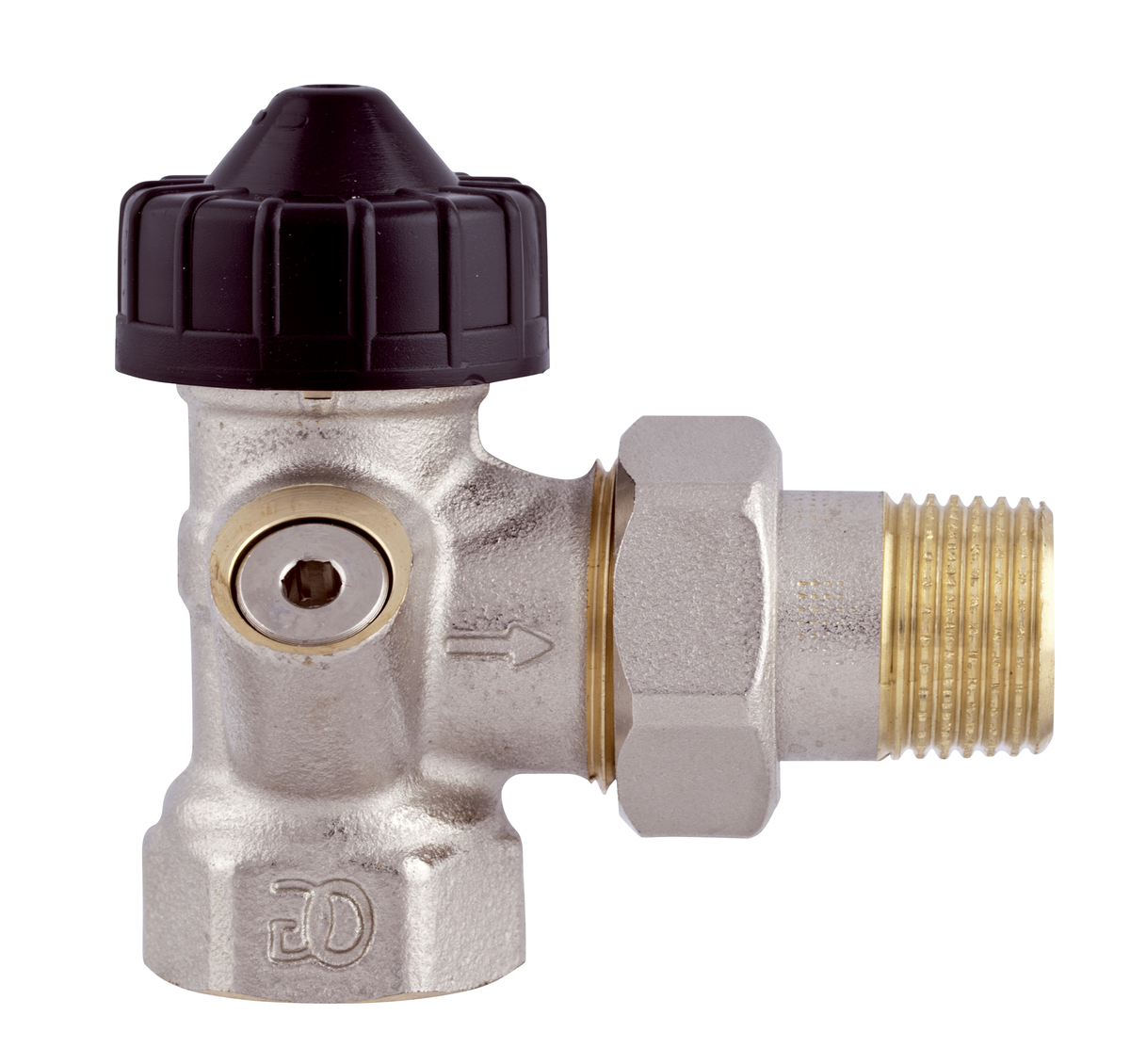 AFRISO Thermostat-Ventilunterteil VarioQ M Eck DN10 Rp3/8 x R3/8 SAL 92540 92550 92560