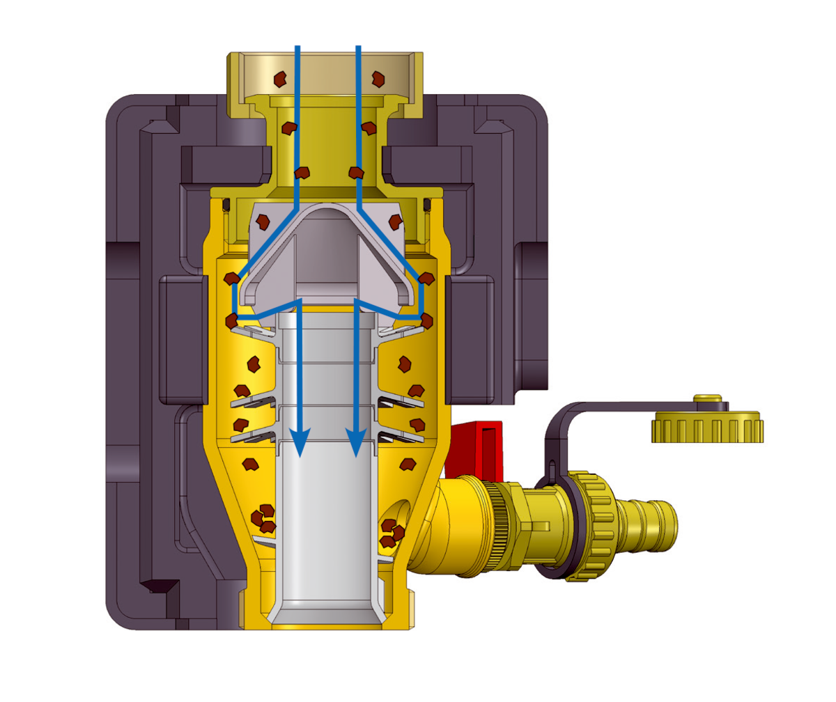 AFRISO Schlammabscheider  G1 1/2 ILL 89610