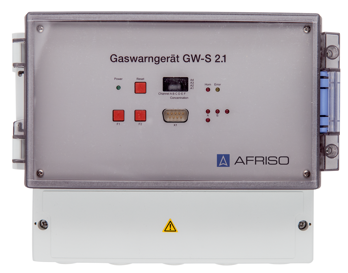AFRISO Gaswarngerät GW-S 2.1 Wandgehäuse, für 2 Gassensoren 400/500ST VOR 71230 71240 object_image_64007imagemain_dech