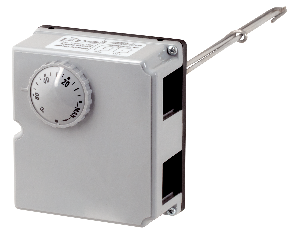 AFRISO Gehäuse-Doppelthermostat GDT-TTCA 0/60C - 30/120C, Schaftlänge: 280mm SAR 73180