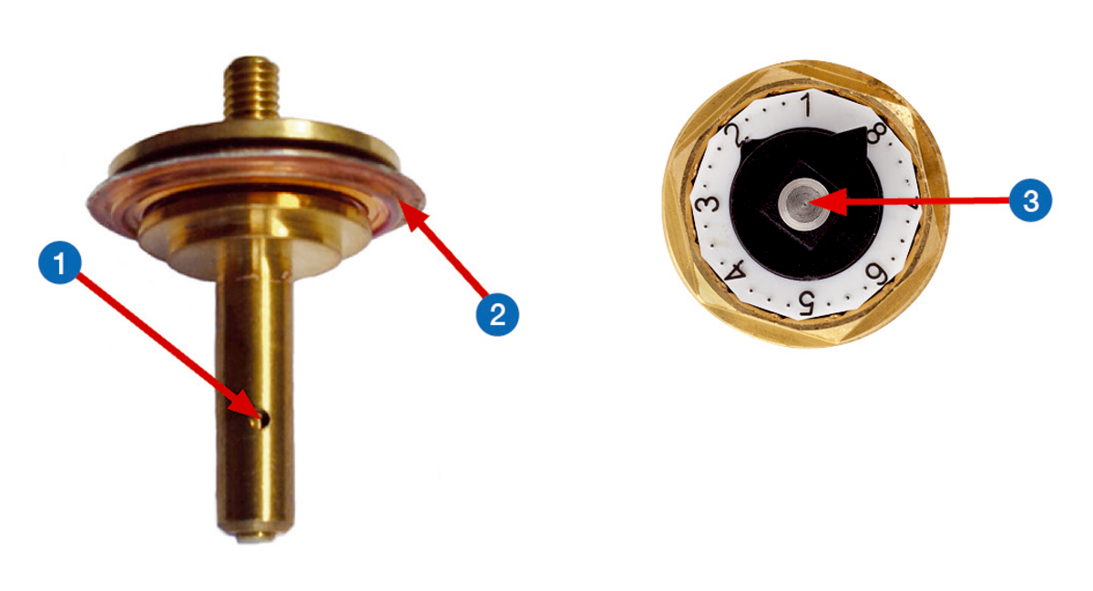 AFRISO Thermostat-Kombiblock Vario-DP Durchgang G1/2IG ANW 91520 91530 91670 91680 91700 91710