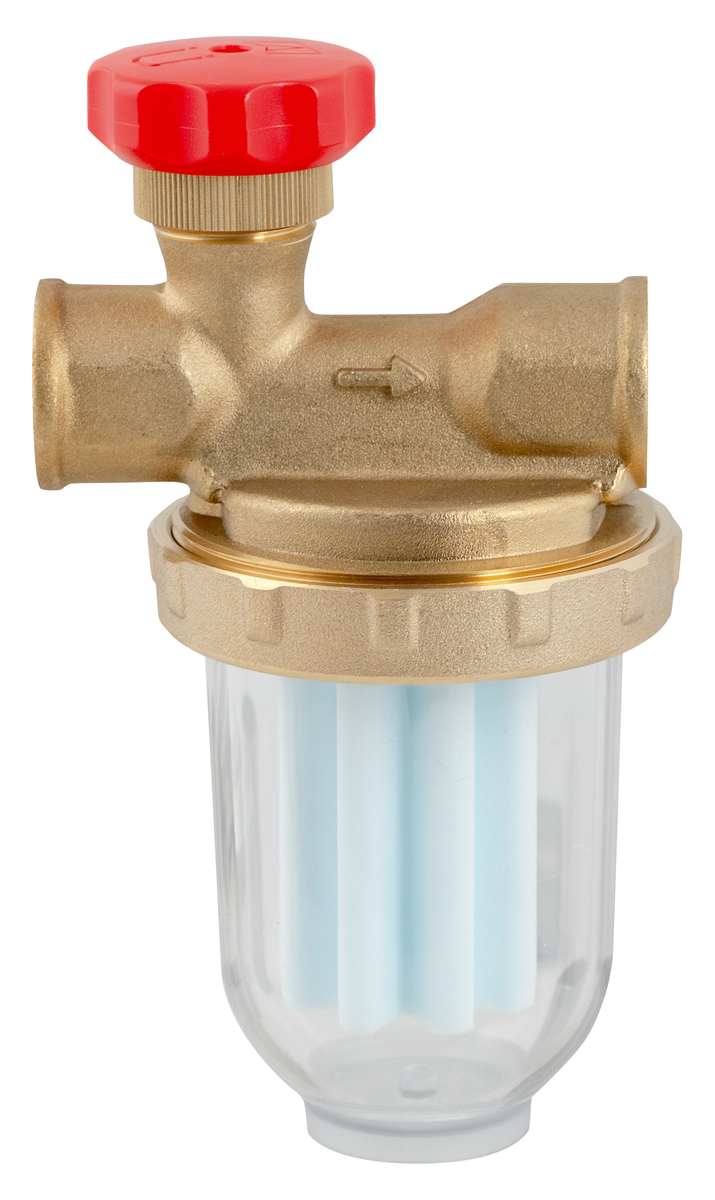 AFRISO Einstrangfilter V 1/2 500 Si Sikusieb 50-70 my, G1/2 IG - G1/2 IG VOR 95110 95120