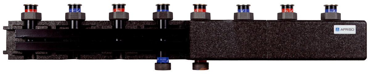 AFRISO Kesselverteiler KSV 125-4 70kW, für Heizungspumpengruppen PrimoTherm VOR 109630 109680