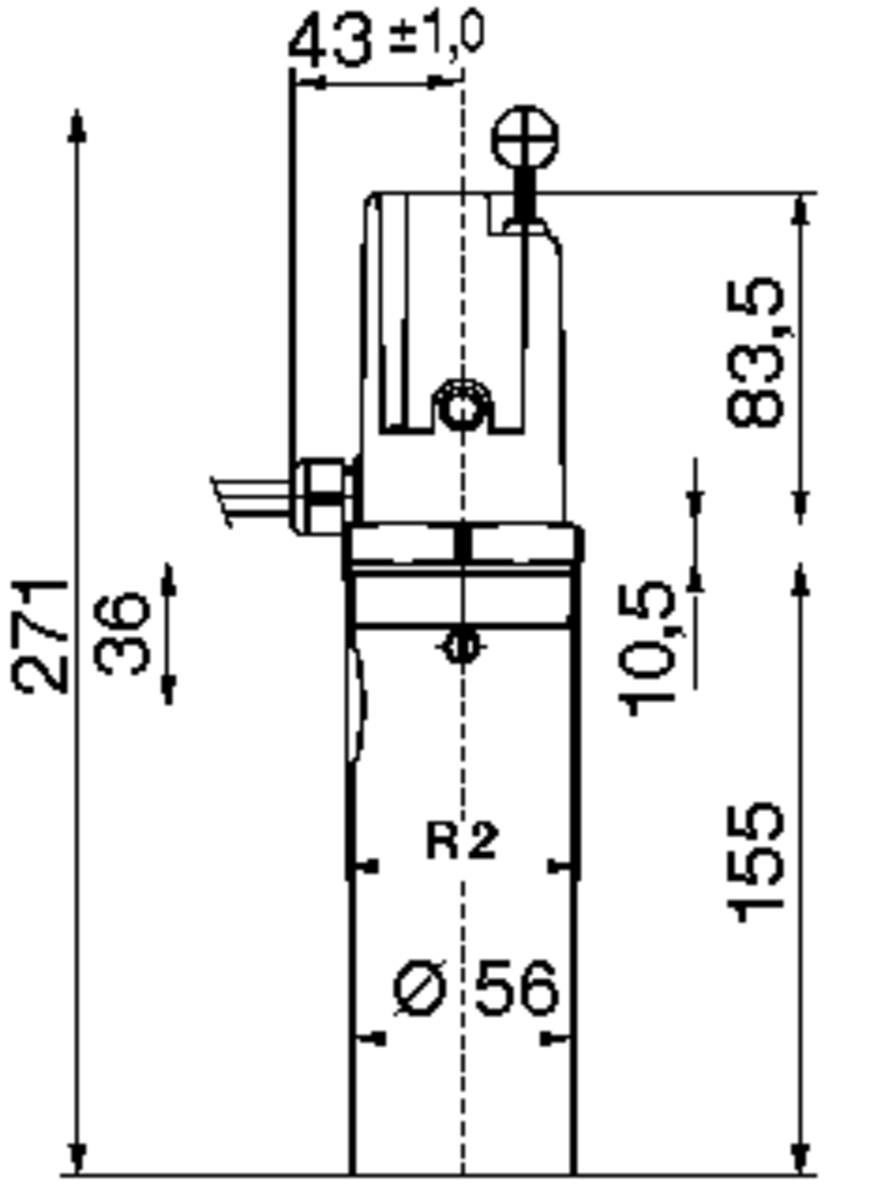 AFRISO Wassermangelsicherung WMS-WP6-R2 mit Anschlussgewinde R2 AG BEF 89380