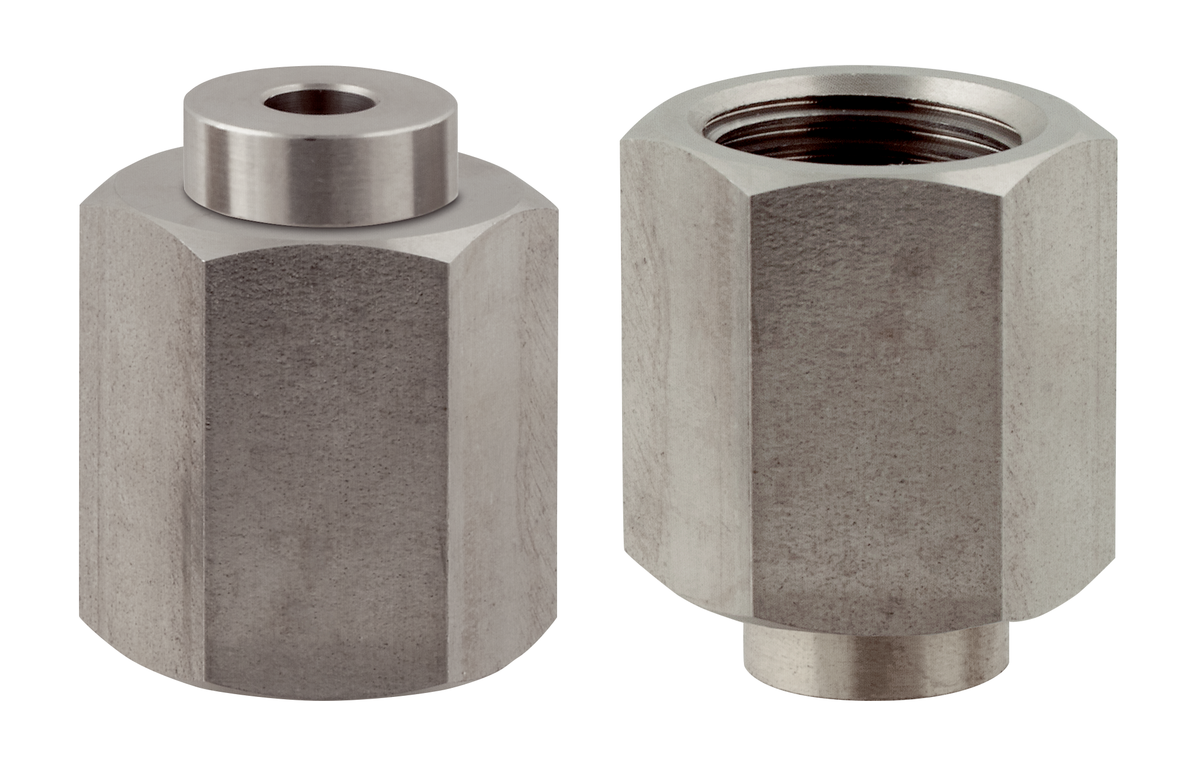 AFRISO Überwurfmutter & Nippel DIN 16284 G1/2 x 12mm, Edelstahl 316Ti VOR 90750