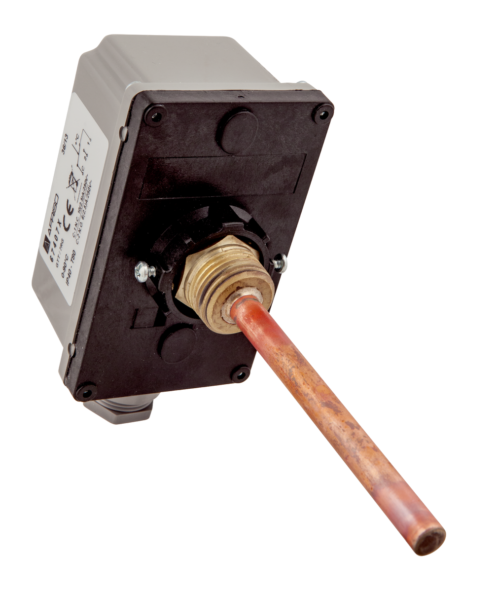 AFRISO Gehäuse-Tauchthermostat GTT/7RG 0/90C, Schaftlänge: 100mm RUE 73310 73320 73330 73340