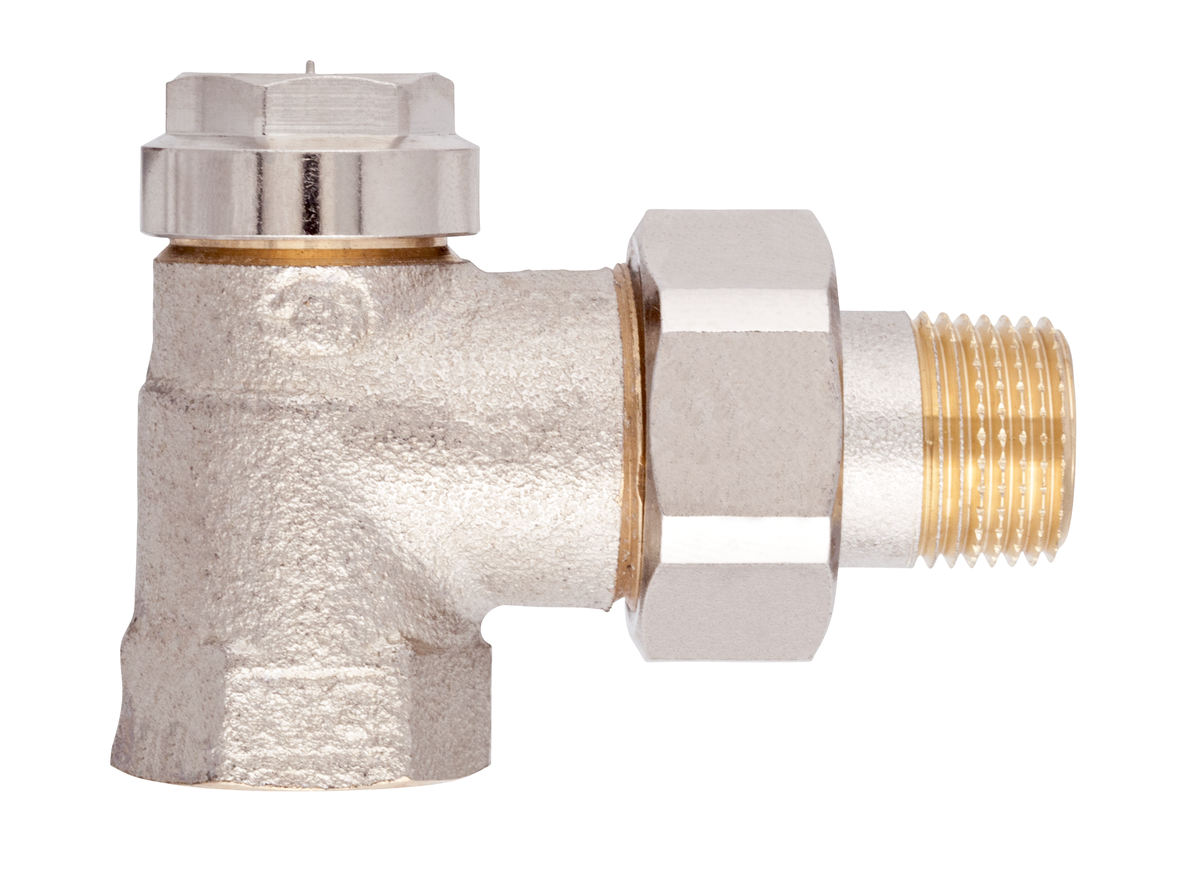 AFRISO Heizkörperrücklaufverschraubung 456 M Eck DN10 Rp3/8 x R3/8 SAL 91460 91470 91480