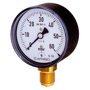 AFRISO Kapselfeder-Standardmanometer KP80 -25/0mbar G1/2B rad Kl.1,6 D201 SAR 4320 4330 4340 4350 4360 4370 4380 4390 4400 4410 4420 4430 4440 4450 4460 4470 4480 4490