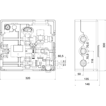 AFRISO Warmwasserzirkulationssystem WZS 100 BEF 110210