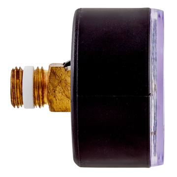 AFRISO Rohrfedermanometer RF 50 0/6bar G1/4B mit PTFE-Dichtring axial Kl.2,5 für Heizung/Sanitär SAS 15630 15640 15650