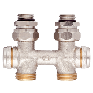 AFRISO Kombiblock VarioQ-Kombi S Durchgang DN15 G1/2 AG VOR 91570 91600