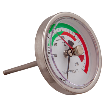 AFRISO Rauchgasthermometer RTC 80 0/350C 100mm Magnet Kl.2 SAL 87140 87150