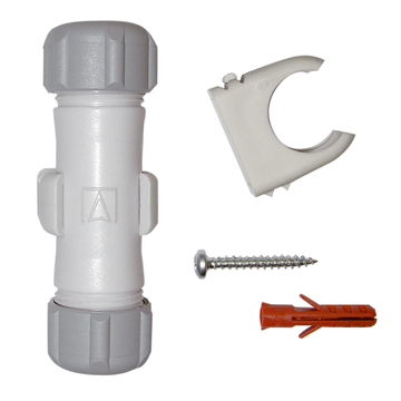 AFRISO Kabelverlängerungsarmatur KVA für 2-adrige elektr.Leitungen max 42V/4A ZUB 92840