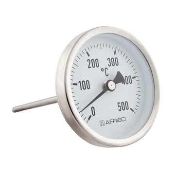 AFRISO Rauchgasthermometer RT 80 0/500C 150mm verstellbarer Konus 8-12mm Kl.2 SAL 87080 87090 87100