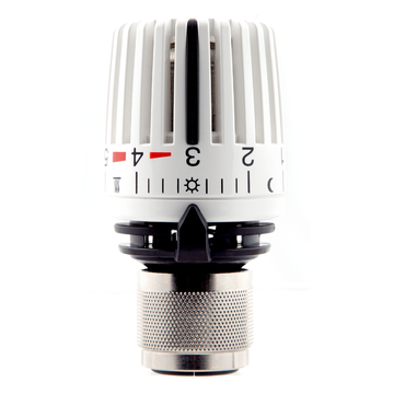 AFRISO Thermostat-Regelkopf 323 KD N mit 0-Stellung weiß/schwarz Danfoss VOR 92020