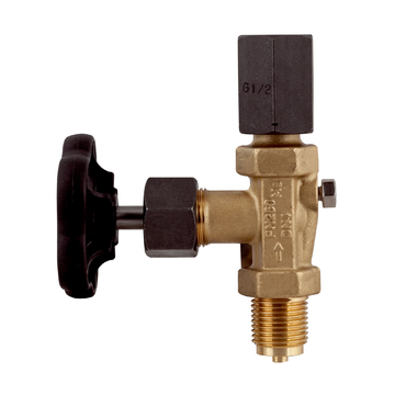 AFRISO Manometer-Absperrventil DIN 16270 Form A, G1/2, Messing, PN250 VOR 107460