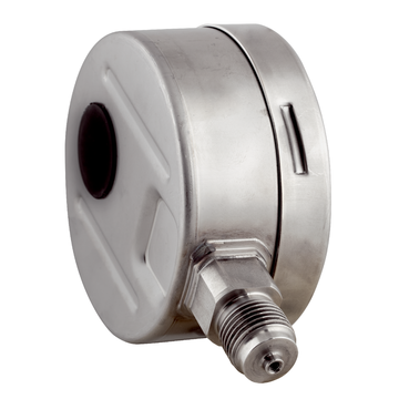 AFRISO Rohrfeder-Manometer RF100KTGly -1/+15bar G1/2B radial Kl.1,0 D802 für die Kältetechnik, mit Glyzerinfüllung DRU 52900