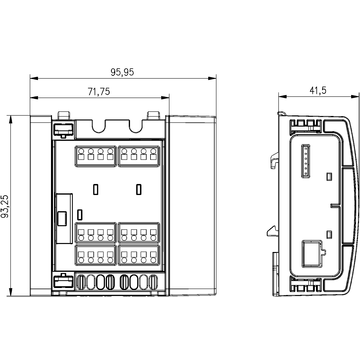 AFRISO Reglermodul Draht RM D2 für 2 Regelkreise BEF 8630