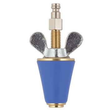 AFRISO Prüfstopfen konisch 3/4 bis 1 1/4 SN5 mit Stecknippel DN5 VOR 24160 24650 26170 106220