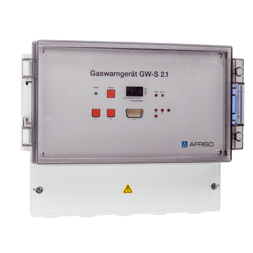 AFRISO Gaswarngerät GW-S 2.1 Wandgehäuse, für 2 Gassensoren 400/500ST SAL 71230 71240