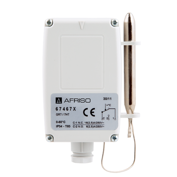 AFRISO Gehäuse-Raumthermostat GRT/ETR 0/55C, von innen einstellbar VOR 73250