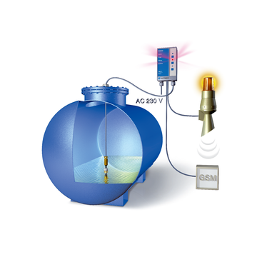 AFRISO Füllstandgrenzschalter Minimelder-R mit Relais ANW 70440