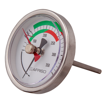 AFRISO Rauchgasthermometer RTC 80 0/350C 100mm Magnet Kl.2 SAR 87140 87150