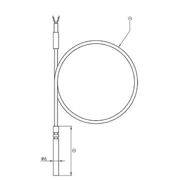 AFRISO Widerstandsthermometer WTh 20 -40/+105C BEF 77180