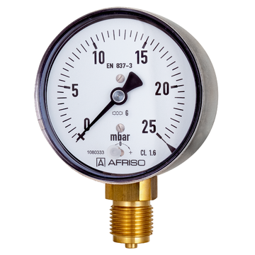 AFRISO Kapselfeder-Standardmanometer KP63 -25/0mbar G1/4B rad Kl.1,6 D301 SAR 5150 5160 5170 5180 5190 5200 5210 5220 5230 5240 5250 5260 5270 5280 5290 5300 5310 5320 5350 5360 5370 5380 5390 5400 5410 5420 5430 5440 5450 5460 5470 5480 5490 5500 5510 5520