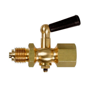 AFRISO Manometer-Absperrhahn G1/2 Muffe x Zapfen, Messing, PN6 VOR 96990 97000 97010