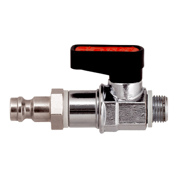 AFRISO Anschluss G1/8 auf DN5 mit Absperrhahn SAR 24600 25960