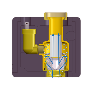 AFRISO Luftabscheider G1 1/2 ILL 89480